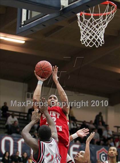 Thumbnail 3 in Salesian vs. St. Mary's (CIF NCS D4 Final) photogallery.