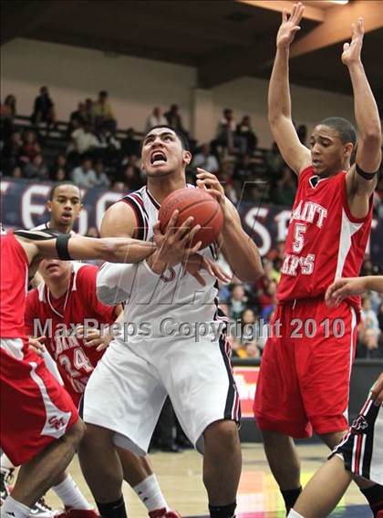 Thumbnail 1 in Salesian vs. St. Mary's (CIF NCS D4 Final) photogallery.