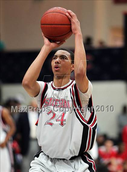 Thumbnail 2 in Salesian vs. St. Mary's (CIF NCS D4 Final) photogallery.