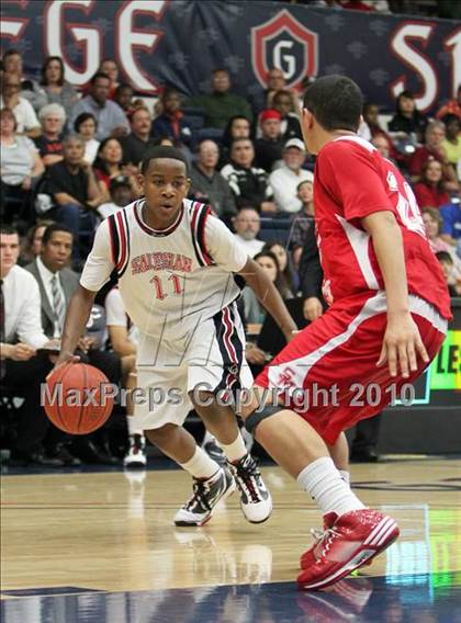 Thumbnail 1 in Salesian vs. St. Mary's (CIF NCS D4 Final) photogallery.