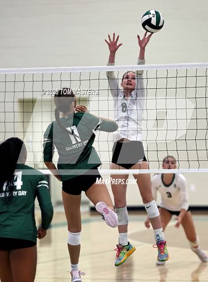 Thumbnail 2 in Durham Academy @ Charlotte Country Day School (NCISAA 4A Quarterfinal) photogallery.