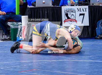 Thumbnail 2 in CIF State Girls Wrestling Championships (Round 1) photogallery.