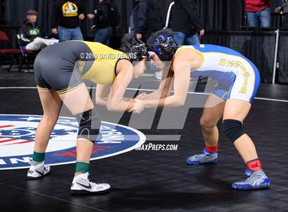 Thumbnail 2 in CIF State Girls Wrestling Championships (Round 1) photogallery.