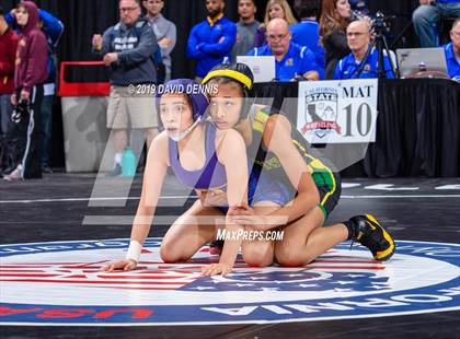 Thumbnail 3 in CIF State Girls Wrestling Championships (Round 1) photogallery.