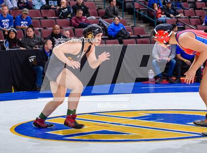 Thumbnail 2 in CIF State Girls Wrestling Championships (Round 1) photogallery.