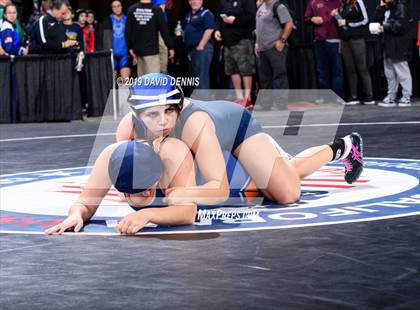 Thumbnail 3 in CIF State Girls Wrestling Championships (Round 1) photogallery.