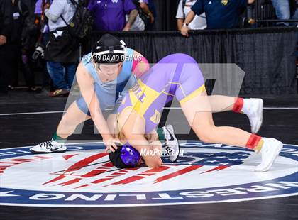 Thumbnail 3 in CIF State Girls Wrestling Championships (Round 1) photogallery.