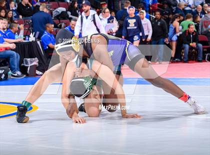 Thumbnail 1 in CIF State Girls Wrestling Championships (Round 1) photogallery.