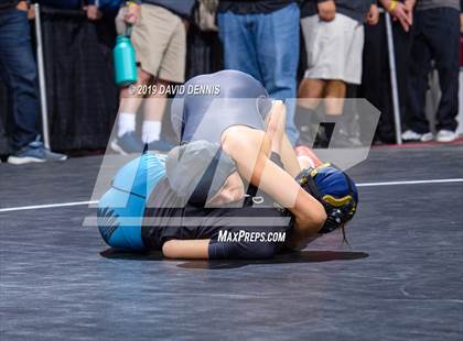 Thumbnail 2 in CIF State Girls Wrestling Championships (Round 1) photogallery.