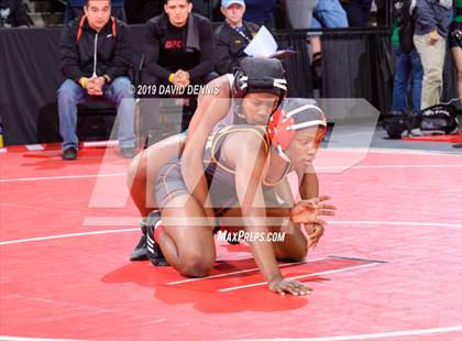 Thumbnail 3 in CIF State Girls Wrestling Championships (Round 1) photogallery.