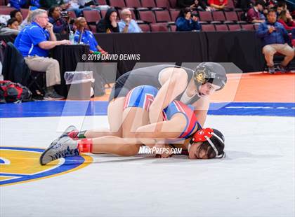 Thumbnail 2 in CIF State Girls Wrestling Championships (Round 1) photogallery.