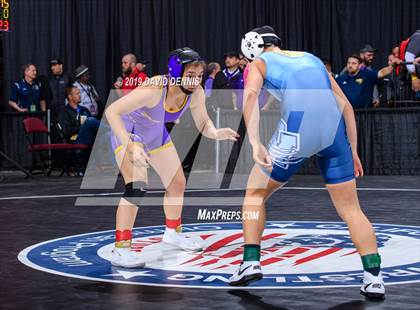 Thumbnail 2 in CIF State Girls Wrestling Championships (Round 1) photogallery.