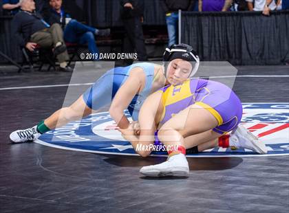 Thumbnail 3 in CIF State Girls Wrestling Championships (Round 1) photogallery.