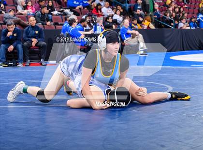 Thumbnail 1 in CIF State Girls Wrestling Championships (Round 1) photogallery.