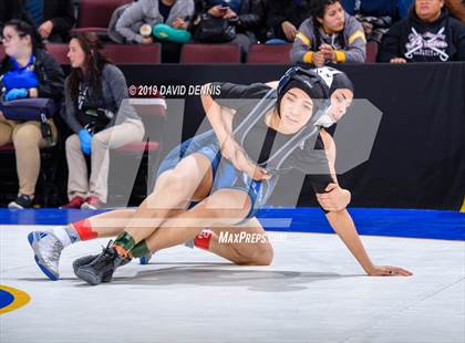 Thumbnail 2 in CIF State Girls Wrestling Championships (Round 1) photogallery.