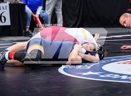 Thumbnail 2 in CIF State Girls Wrestling Championships (Round 1) photogallery.