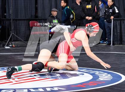 Thumbnail 3 in CIF State Girls Wrestling Championships (Round 1) photogallery.