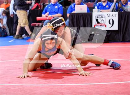 Thumbnail 2 in CIF State Girls Wrestling Championships (Round 1) photogallery.