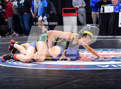 Thumbnail 3 in CIF State Girls Wrestling Championships (Round 1) photogallery.