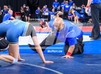 Thumbnail 3 in CIF State Girls Wrestling Championships (Round 1) photogallery.