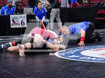 Thumbnail 1 in CIF State Girls Wrestling Championships (Round 1) photogallery.