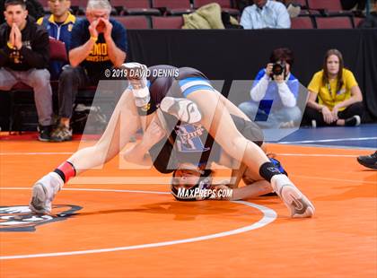 Thumbnail 3 in CIF State Girls Wrestling Championships (Round 1) photogallery.