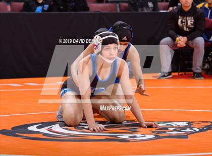 Thumbnail 3 in CIF State Girls Wrestling Championships (Round 1) photogallery.