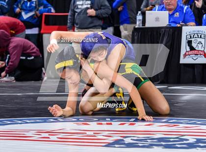 Thumbnail 3 in CIF State Girls Wrestling Championships (Round 1) photogallery.