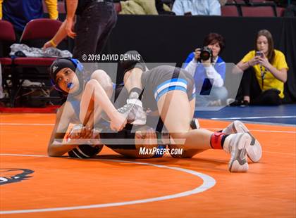 Thumbnail 2 in CIF State Girls Wrestling Championships (Round 1) photogallery.