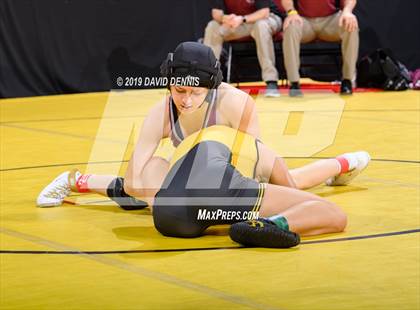 Thumbnail 3 in CIF State Girls Wrestling Championships (Round 1) photogallery.