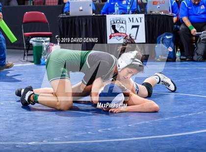 Thumbnail 3 in CIF State Girls Wrestling Championships (Round 1) photogallery.