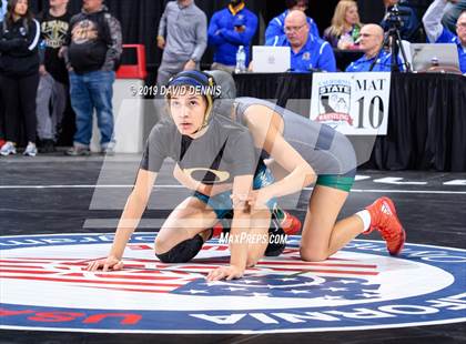 Thumbnail 3 in CIF State Girls Wrestling Championships (Round 1) photogallery.