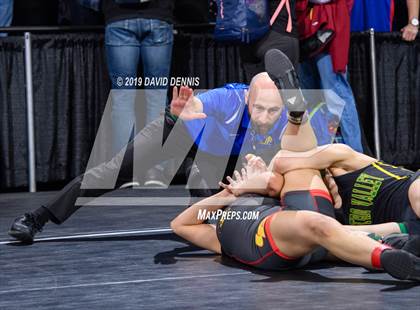 Thumbnail 1 in CIF State Girls Wrestling Championships (Round 1) photogallery.