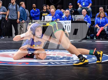 Thumbnail 1 in CIF State Girls Wrestling Championships (Round 1) photogallery.