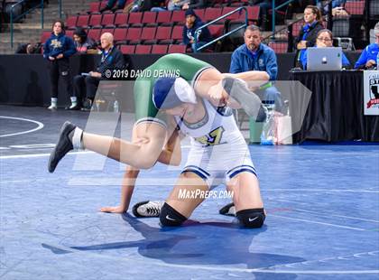 Thumbnail 2 in CIF State Girls Wrestling Championships (Round 1) photogallery.