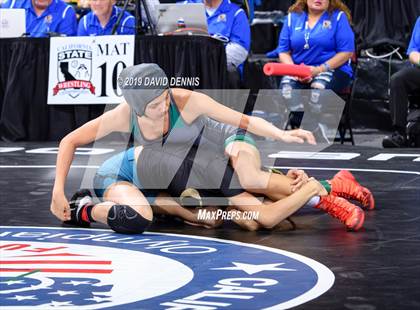 Thumbnail 1 in CIF State Girls Wrestling Championships (Round 1) photogallery.