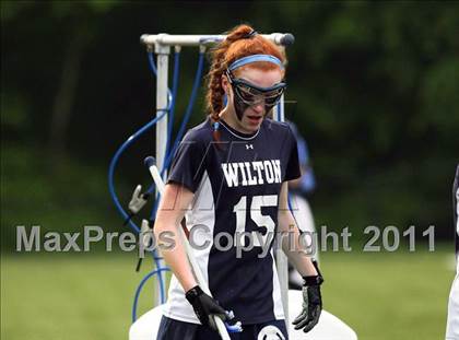 Thumbnail 2 in New Canaan vs. Wilton (FCIAC Semifinal) photogallery.