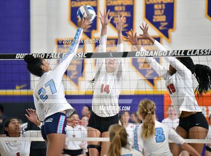 Thumbnail 2 in Mater Dei vs. Marymount (Durango Fall Classic) photogallery.