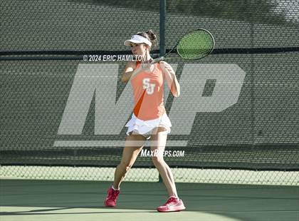 Thumbnail 1 in St. Joseph vs Brentwood (CIF SS Division 2 Round 1) photogallery.