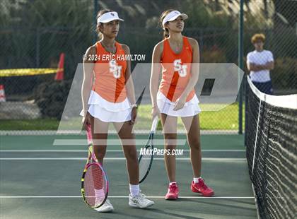 Thumbnail 2 in St. Joseph vs Brentwood (CIF SS Division 2 Round 1) photogallery.