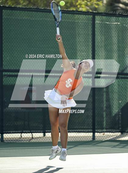 Thumbnail 2 in St. Joseph vs Brentwood (CIF SS Division 2 Round 1) photogallery.