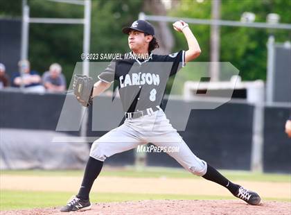 Thumbnail 3 in Crespi vs  Carson (CIF SS DII Round 1) photogallery.