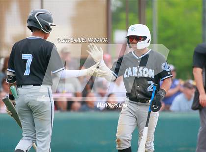 Thumbnail 1 in Crespi vs  Carson (CIF SS DII Round 1) photogallery.