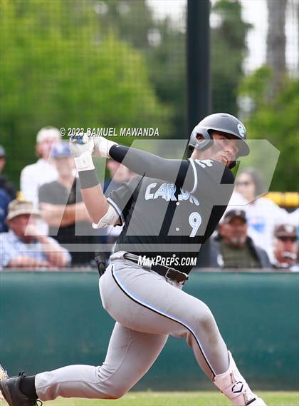 Thumbnail 2 in Crespi vs  Carson (CIF SS DII Round 1) photogallery.