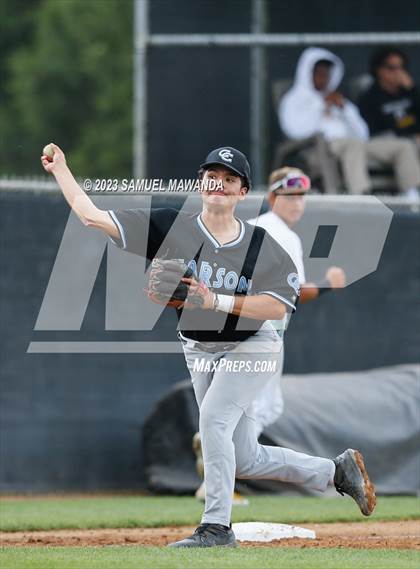 Thumbnail 1 in Crespi vs  Carson (CIF SS DII Round 1) photogallery.