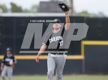Thumbnail 3 in Crespi vs  Carson (CIF SS DII Round 1) photogallery.