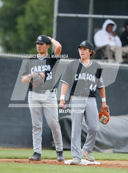 Thumbnail 2 in Crespi vs  Carson (CIF SS DII Round 1) photogallery.