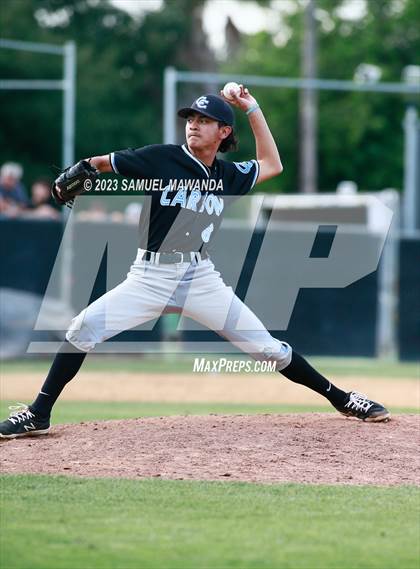 Thumbnail 2 in Crespi vs  Carson (CIF SS DII Round 1) photogallery.