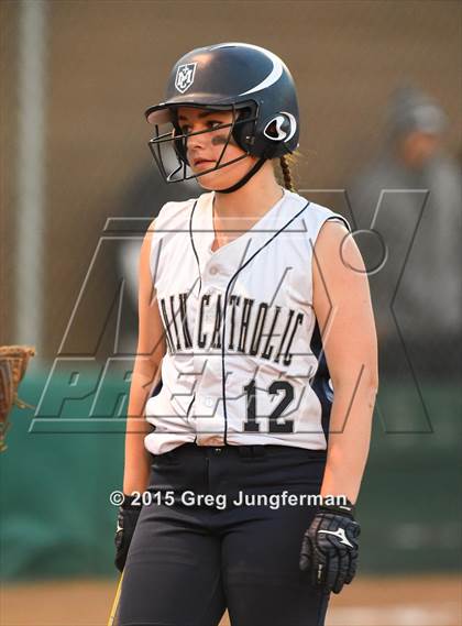Thumbnail 3 in Redwood vs. Marin Catholic (MCAL Championship) photogallery.
