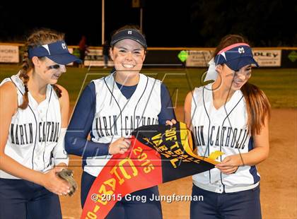Thumbnail 3 in Redwood vs. Marin Catholic (MCAL Championship) photogallery.